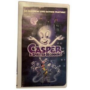 Casper a Spirited Beginning film 1997 movie VHS library copy friendly ghost